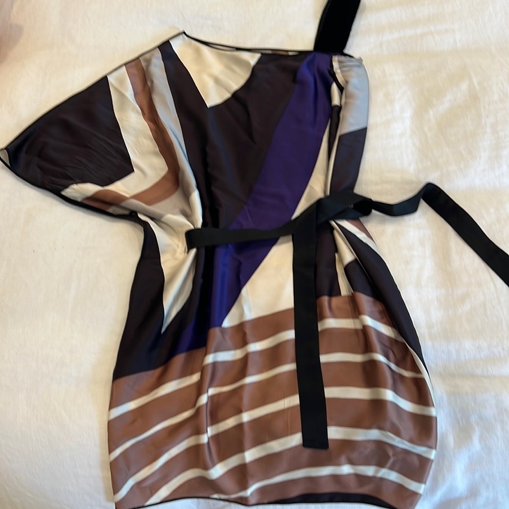 Italian 6267 asymmetrical dress